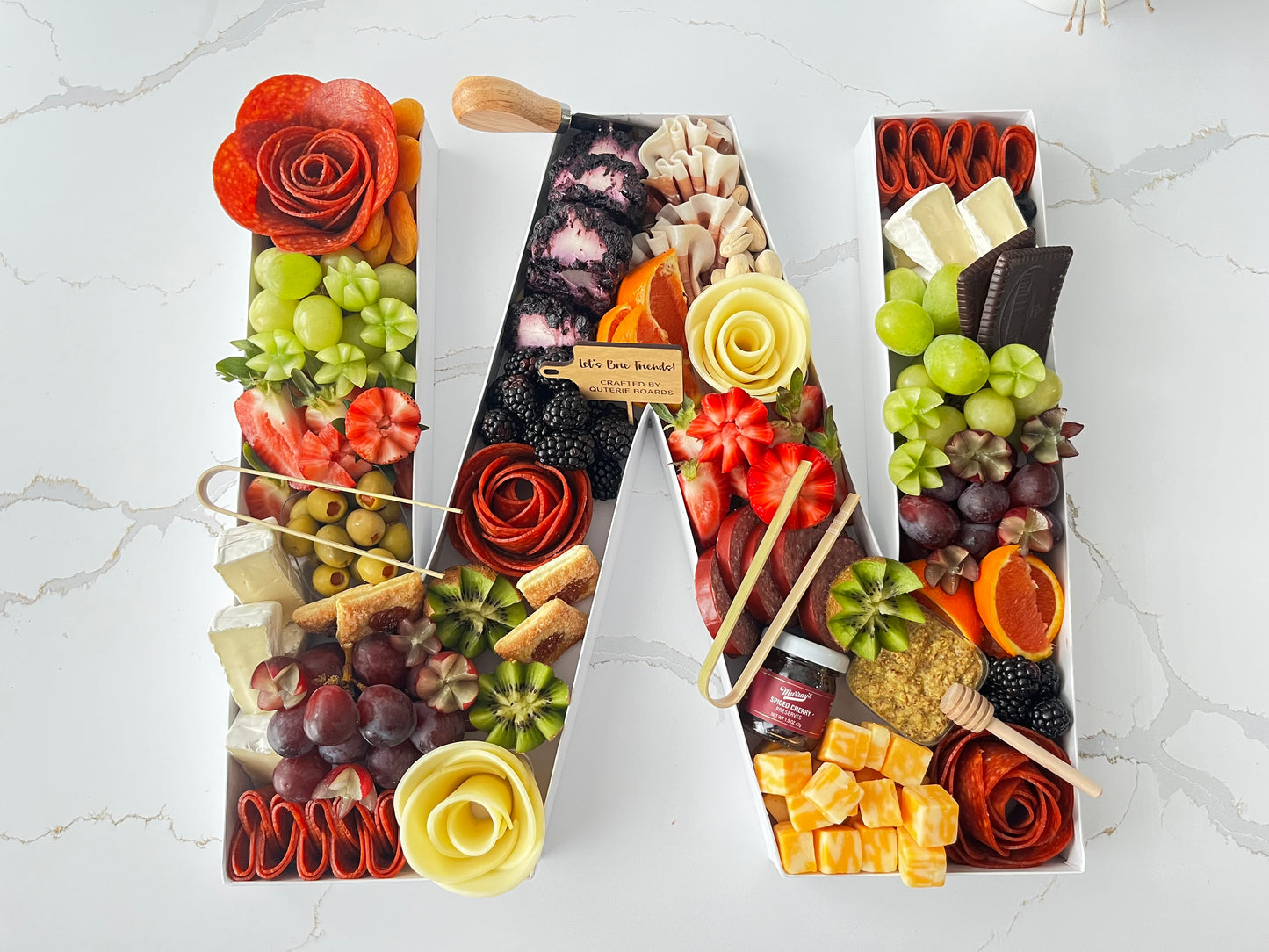 Charcuterie Letters and Numbers