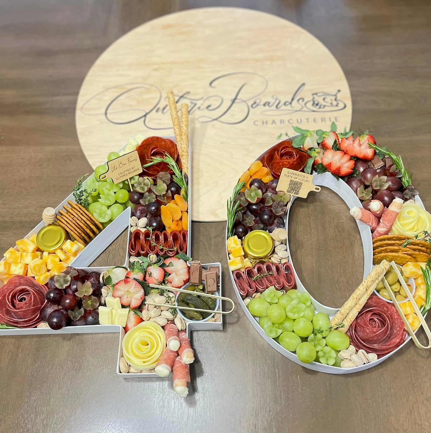 Charcuterie Letters and Numbers
