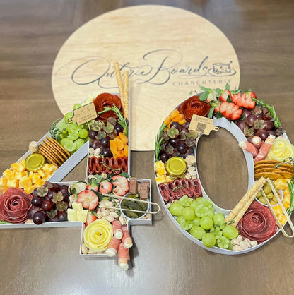 Charcuterie Letters and Numbers