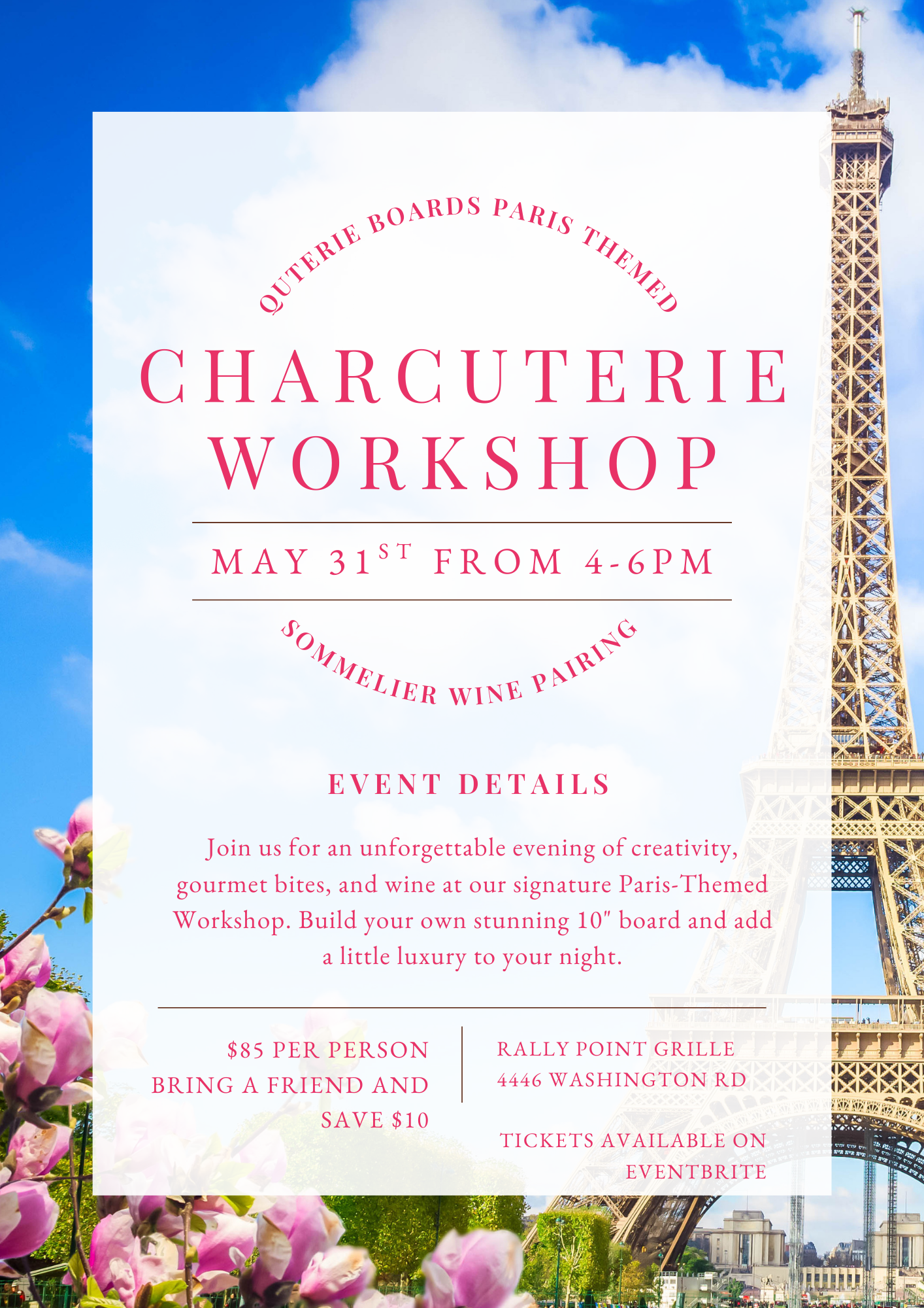 Build Your Own Charcuterie Board Workshop