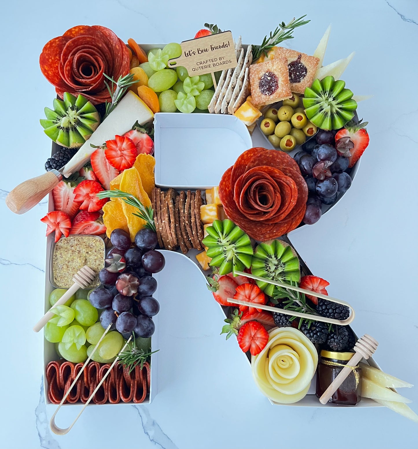 Charcuterie Letters and Numbers